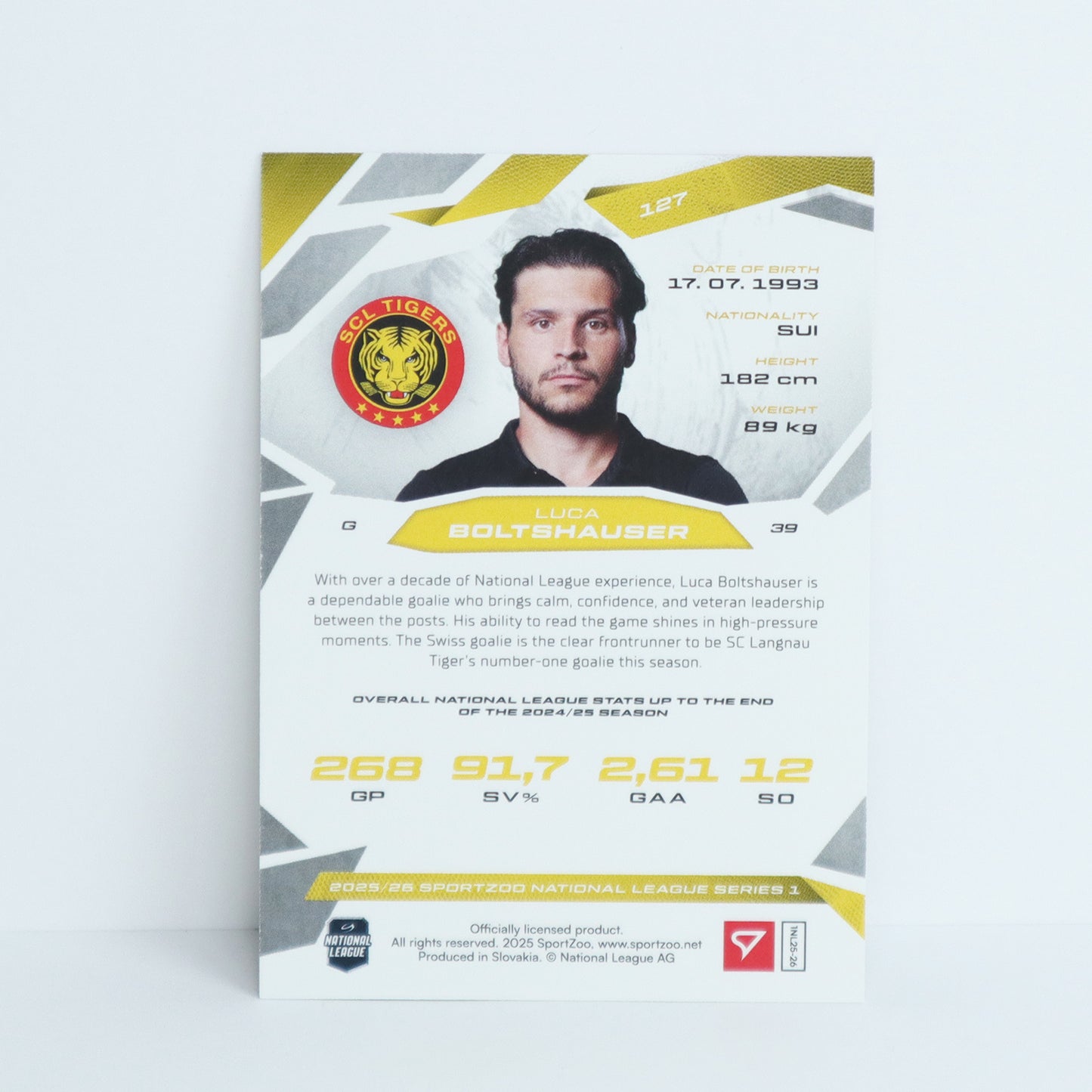 127 - SCL - LUCA BOLTSHAUSER - BASE SET