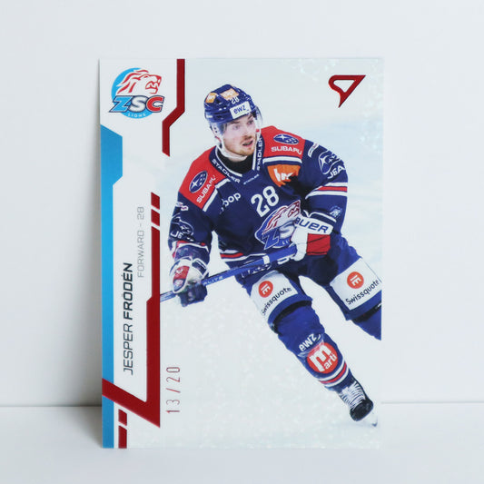 012 - ZSC - JESPER FRODEN - BASE RED - 13/20