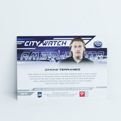 CW-17 - HCAP - SIMONE TERRANEO - CITY WATCH COPPER - 35/95