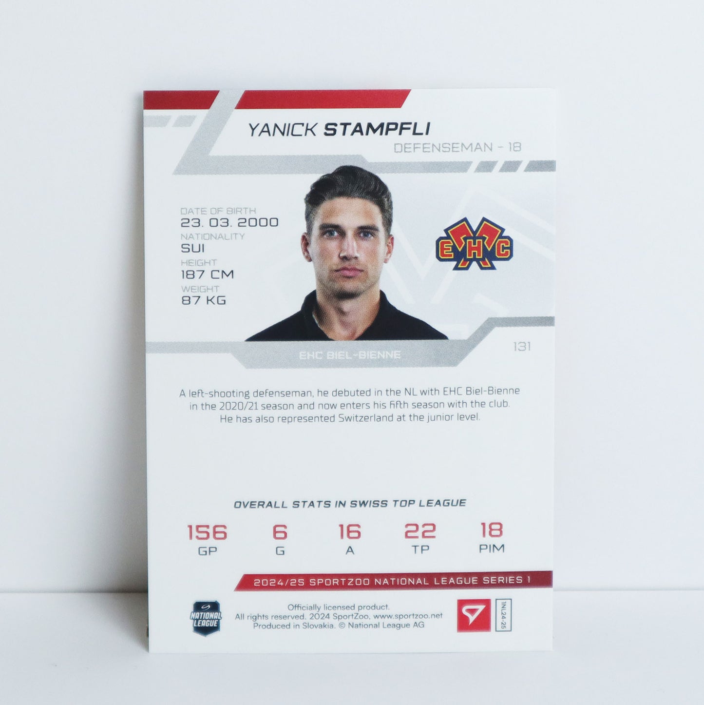 131 - EHCB - YANICK STAMPFLI - BASE SET