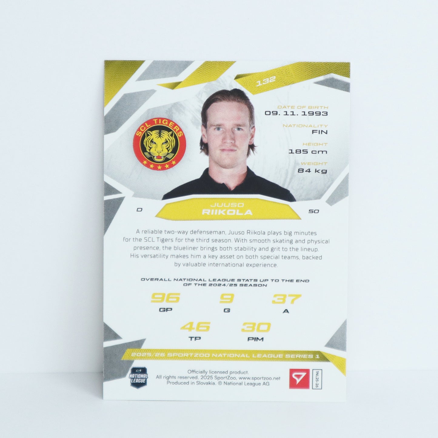 132 - SCL - JUUSO RIIKOLA - BASE SET