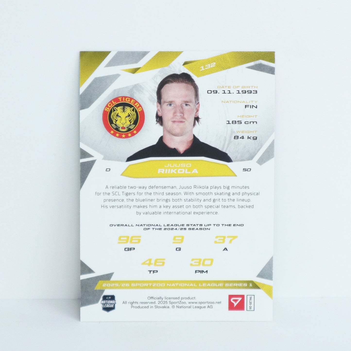 132 - SCL - JUUSO RIIKOLA - BASE GREEN - 06/30