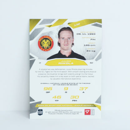 132 - SCL - JUUSO RIIKOLA - BASE GREEN - 06/30