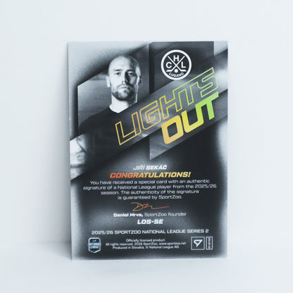 LOS-SE - HCL - JIRI SEKAC - LIGHTS OUT GOLD AUTO - 59/60