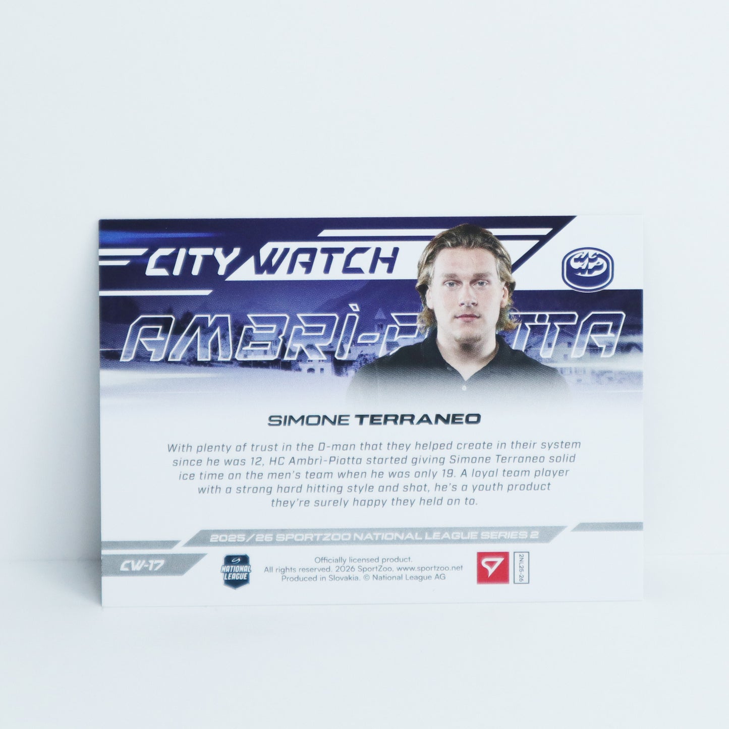 CW-17 - HCAP - SIMONE TERRANEO - CITY WATCH COPPER - 95/95
