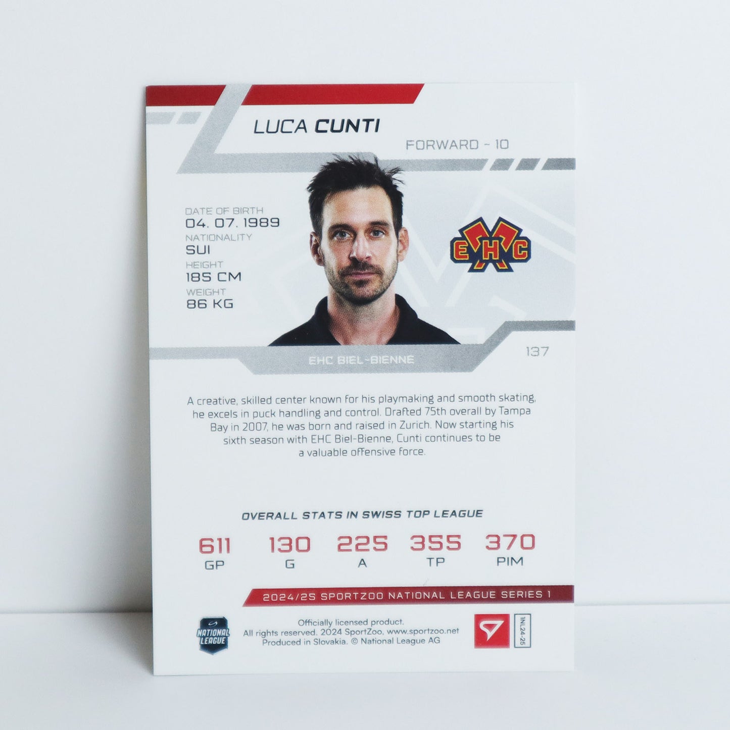 137 - EHCB - LUCA CUNTI - BASE GREEN