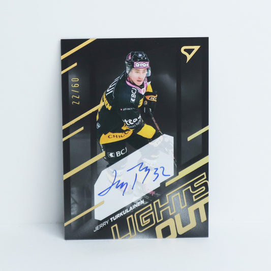 LOS-JT - HCA - JERRY TURKULAINEN - LIGHTS OUT GOLD AUTO - 22/60