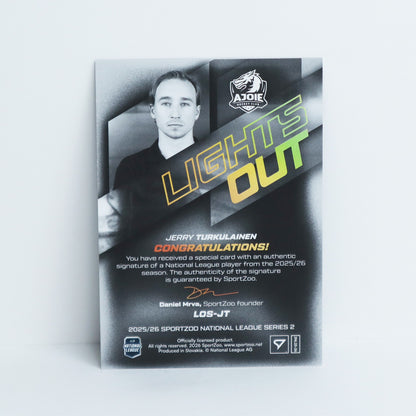 LOS-JT - HCA - JERRY TURKULAINEN - LIGHTS OUT GOLD AUTO - 22/60