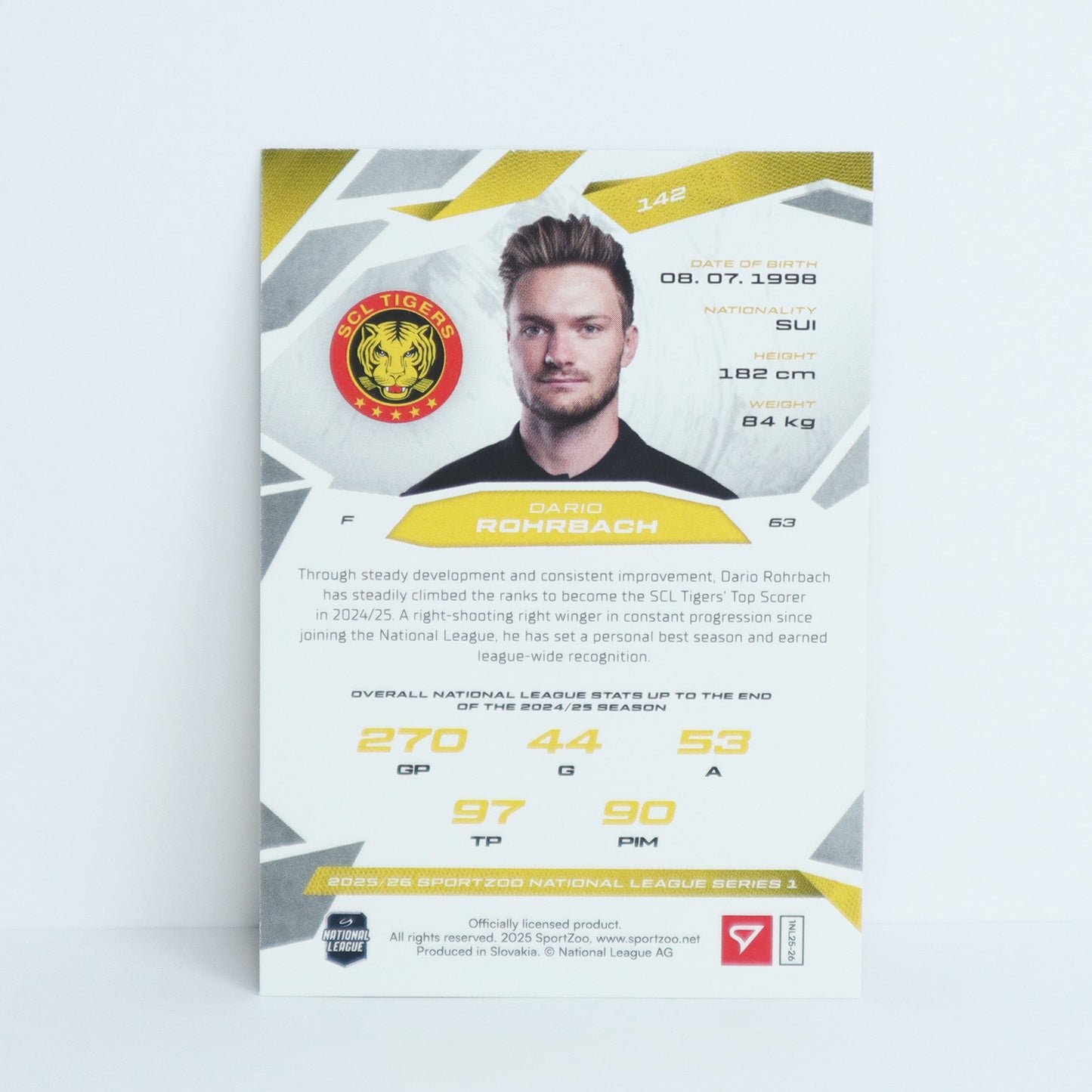 142 - SCL - DARIO ROHRBACH - BASE SET