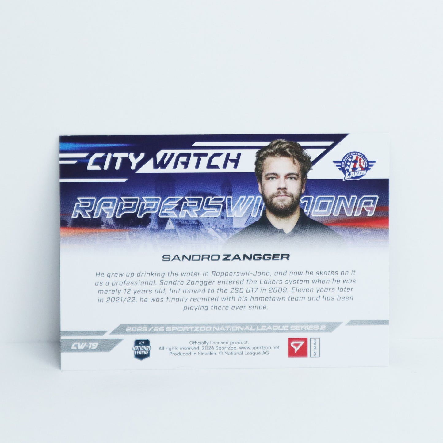 CW-19 - SCRJ - SANDRO ZANGGER - CITY WATCH COPPER - 66/95