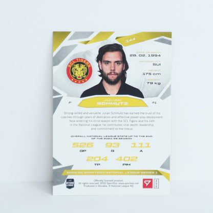 144 - SCL - JULIAN SCHMUTZ - BASE GOLD - 08/10