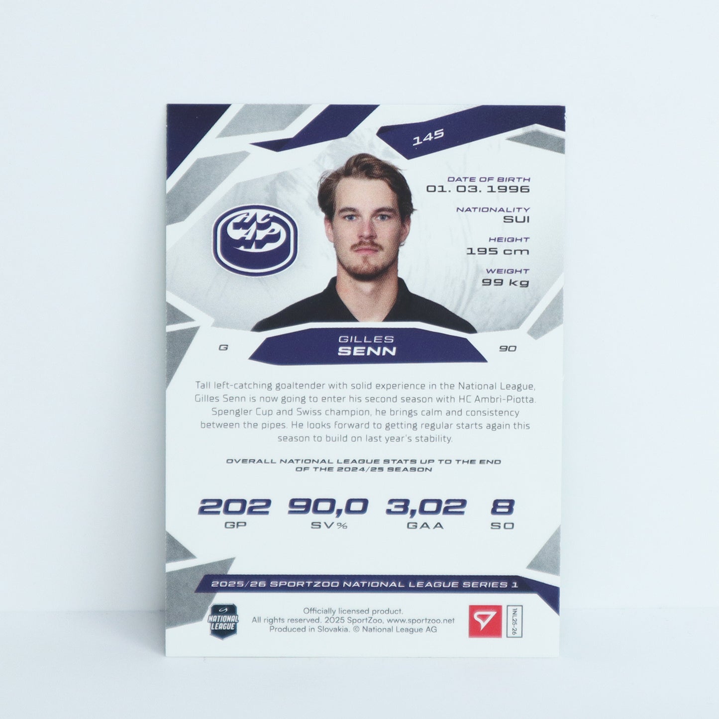 145 - HCAP - GILLES SENN - BASE GREEN - 01/30