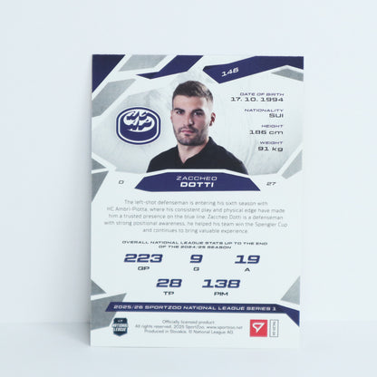 146 - HCAP - ZACCHEO DOTTI - BASE BLUE