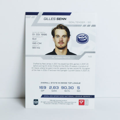 146 - HCAP - GILLES SENN - BASE BLUE - 28/30