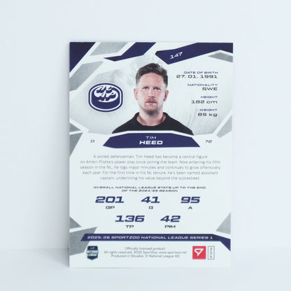 147 - HCAP - TIM HEED - BASE SET