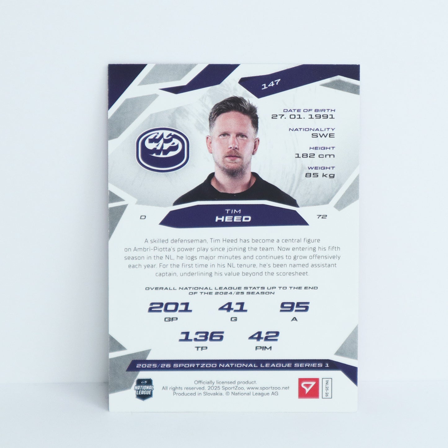 147 - HCAP - TIM HEED - BASE PINK