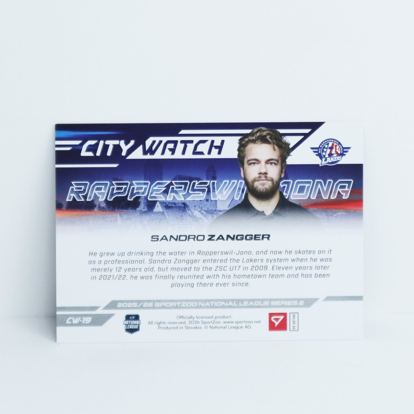 CW-19 - SCRJ - SANDRO ZANGGER - CITY WATCH COPPER - 85/95