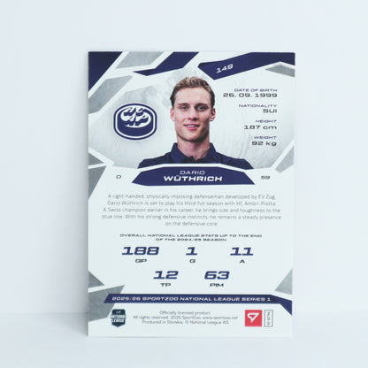 149 - HCAP - DARIO WUTHRICH - BASE BLUE