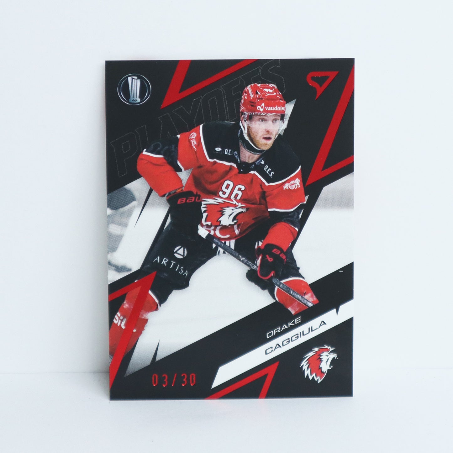 14 - LHC - DRAKE CAGGIULA - BASE RED - 03/30