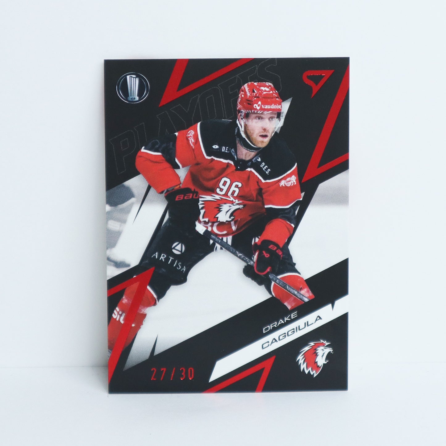 14 - LHC - DRAKE CAGGIULA - BASE RED - 27/30