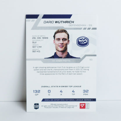 151 - HCAP - DARIO WUTHRICH - BASE GREEN