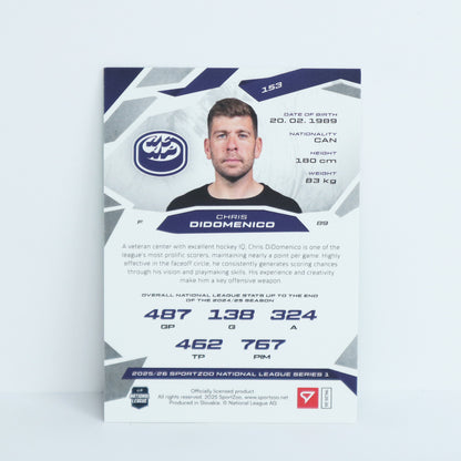 153 - HCAP - CHRIS DIDOMENICO - BASE GREEN - 14/30