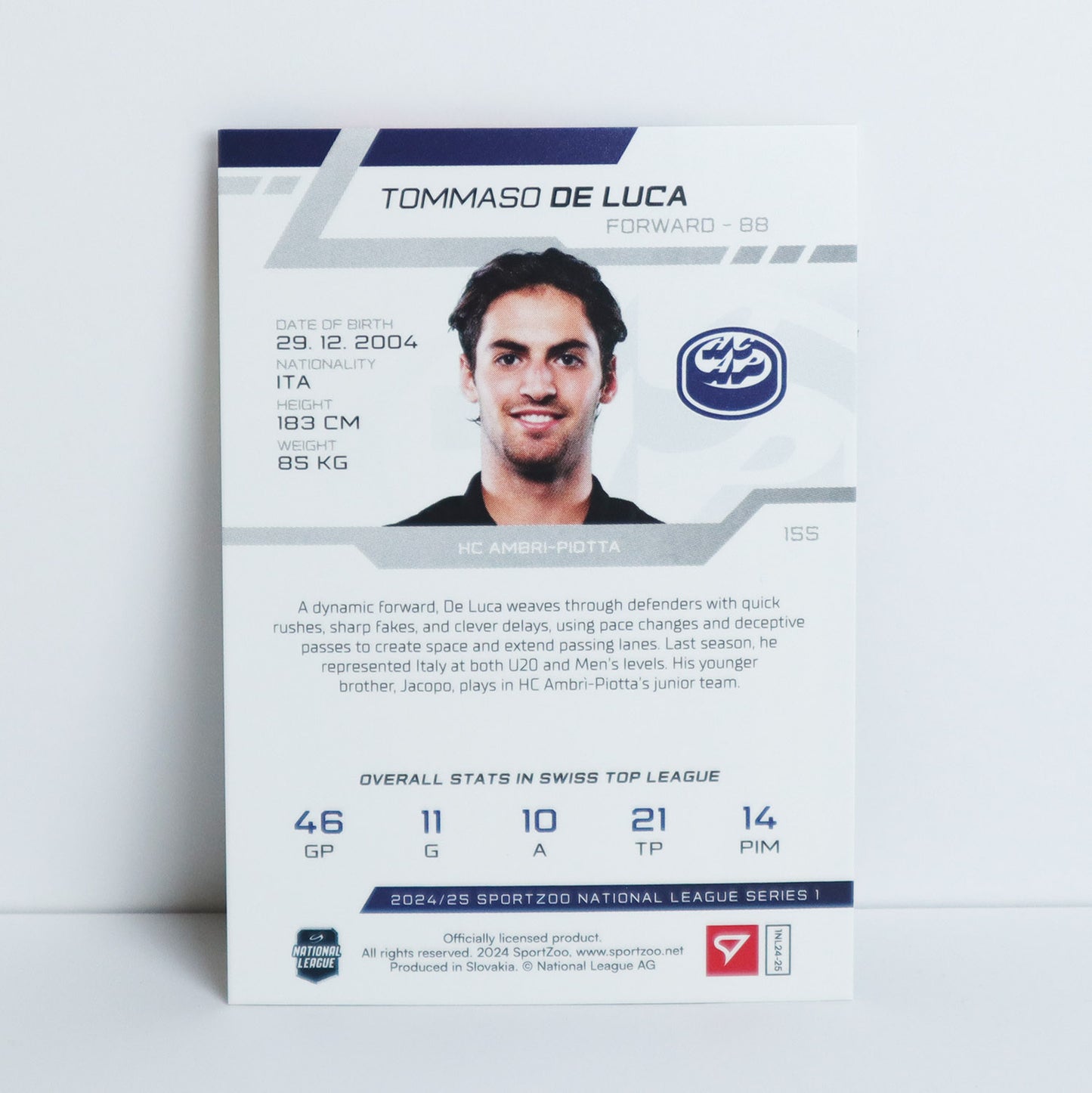 155 - HCAP - TOMMASO DE LUCA - BASE SET