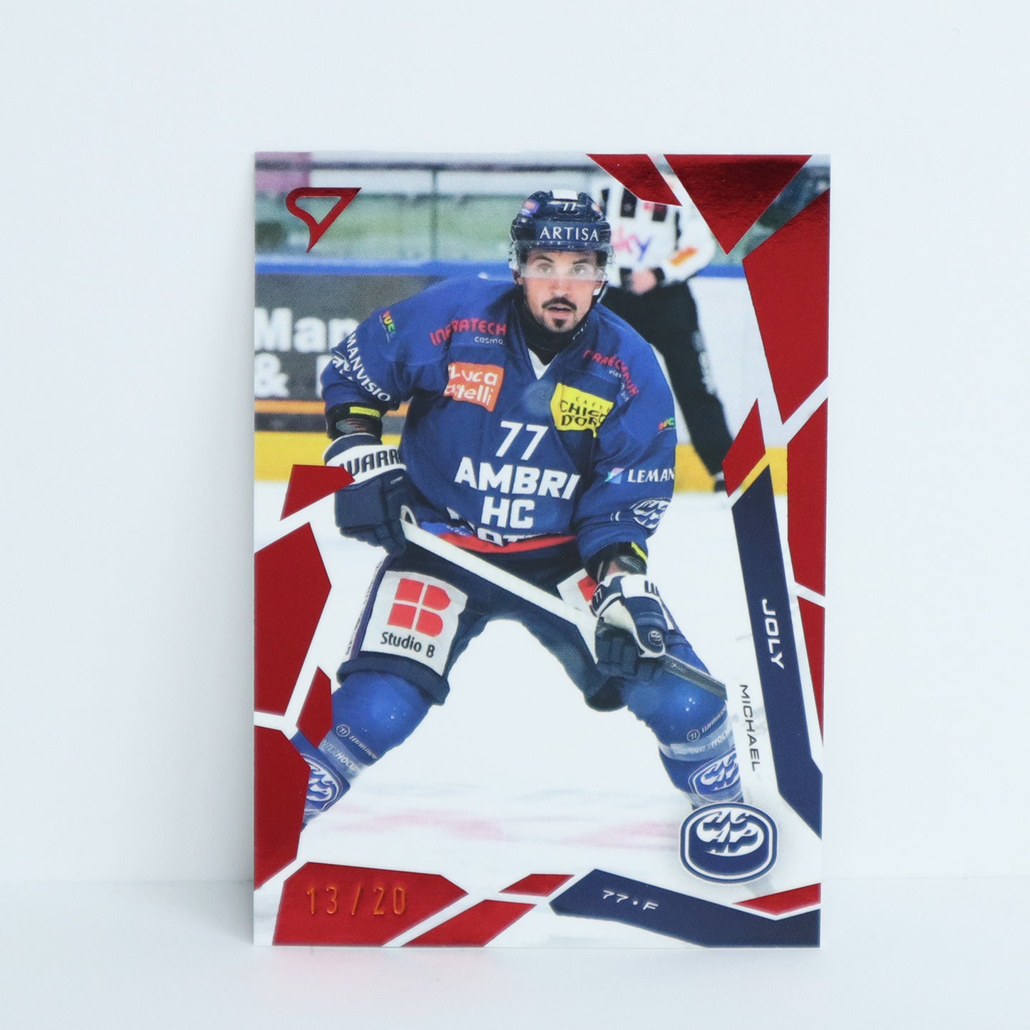 155 - HCAP - MICHAEL JOLY - BASE RED - 13/20
