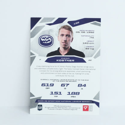 156 - HCAP - DIEGO KOSTNER - BASE BLUE