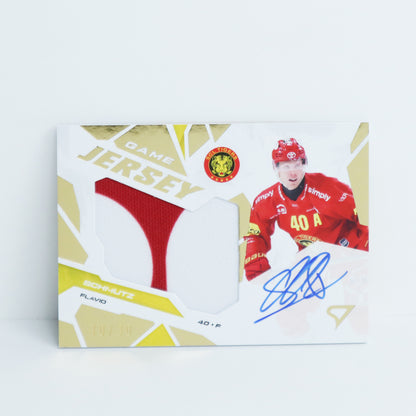 GJS-FS - SCL - FLAVIO SCHMUTZ - GAME JERSEY GOLD AUTO - 30/30