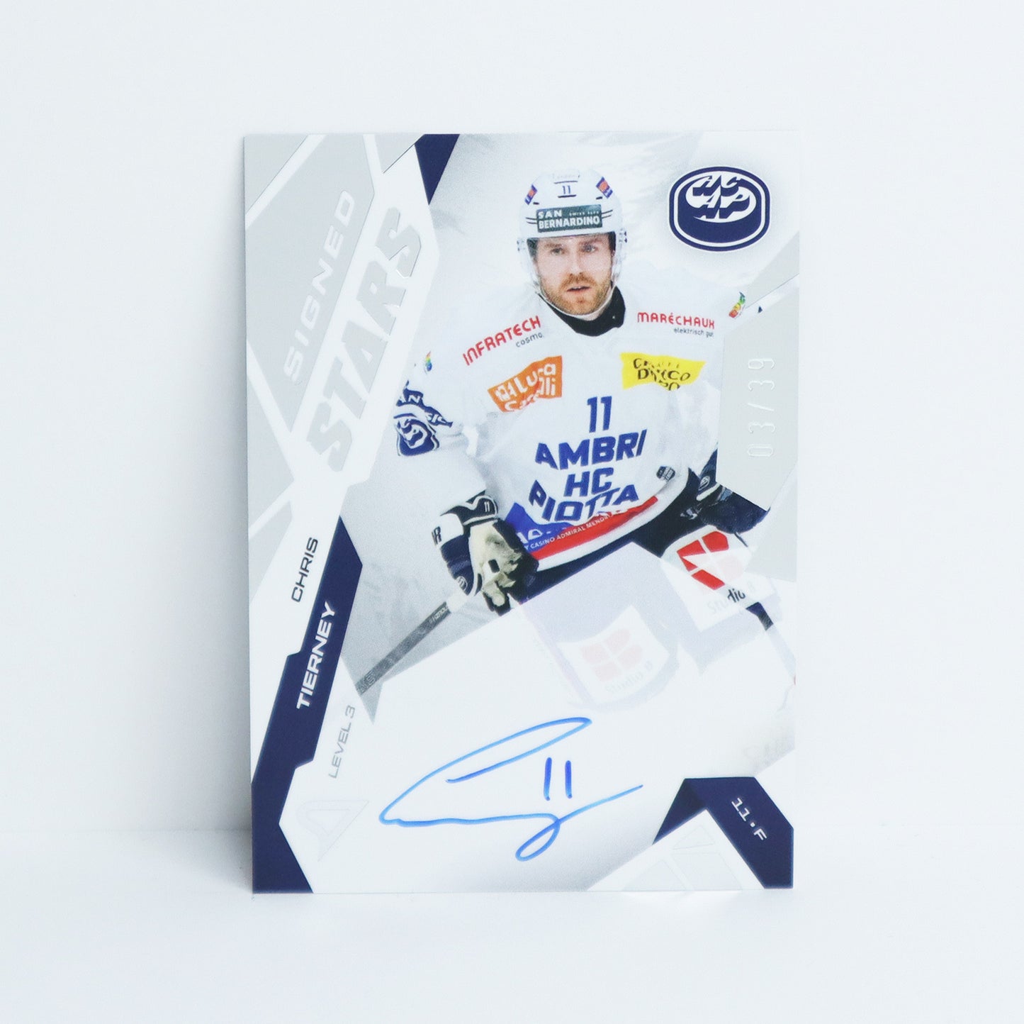 SL3-CT - HCAP - CHRIS TIERNEY - SIGNED STARS LEVEL 3 - 03/39