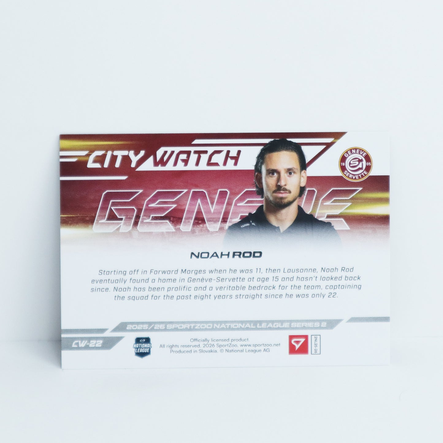 CW-22 - GSHC - NOAH ROD - CITY WATCH COPPER - 05/95