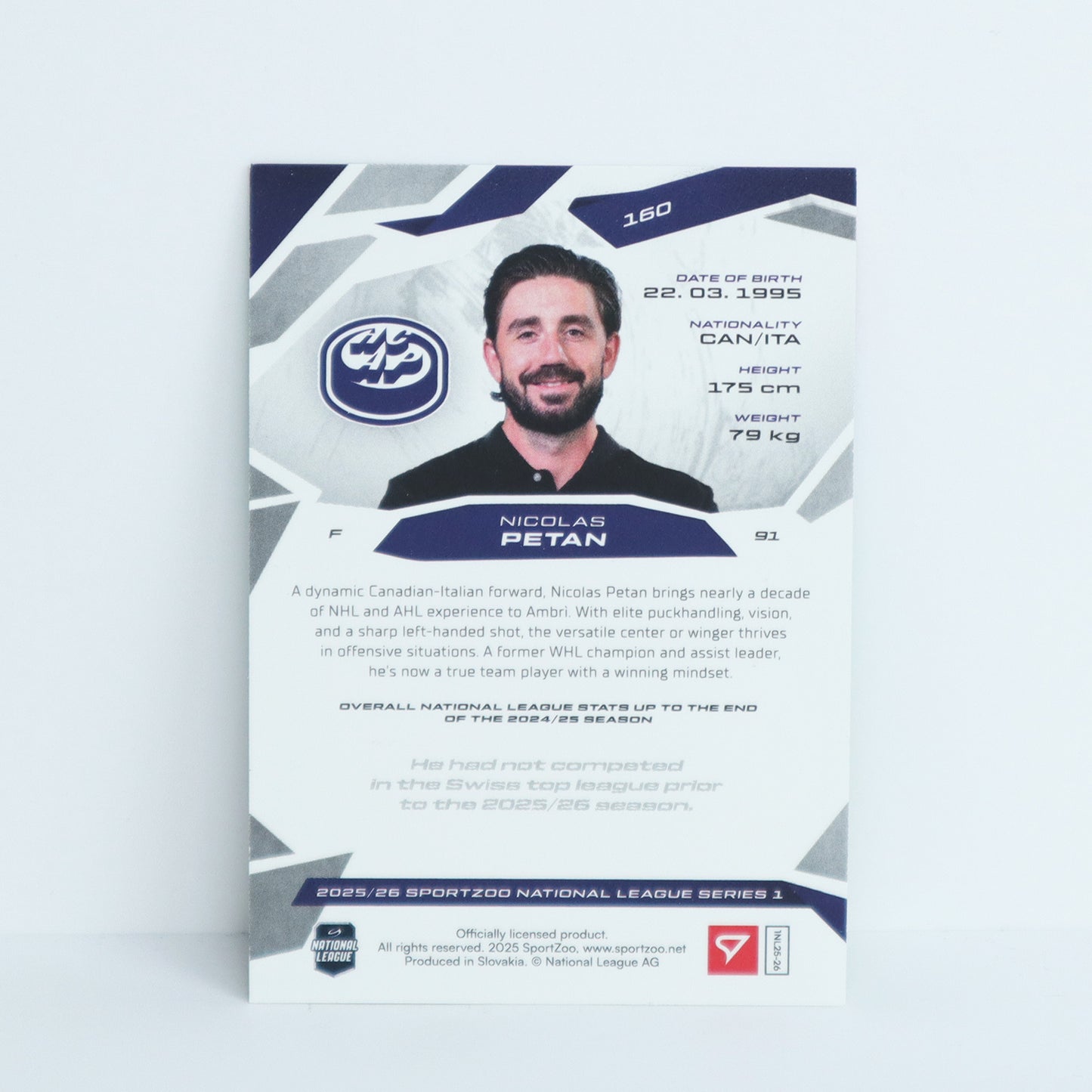 160 - HCAP - NICOLAS PETAN - BASE GREEN - 03/30