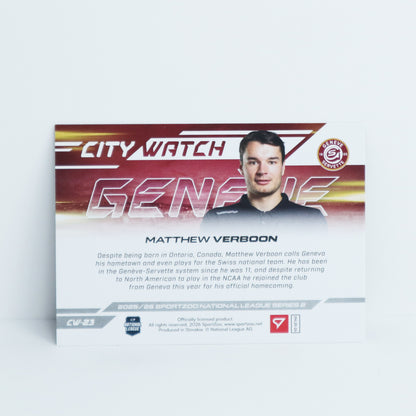 CW-23 - GSHC - MATTHEW VERBOON - CITY WATCH COPPER - 32/95