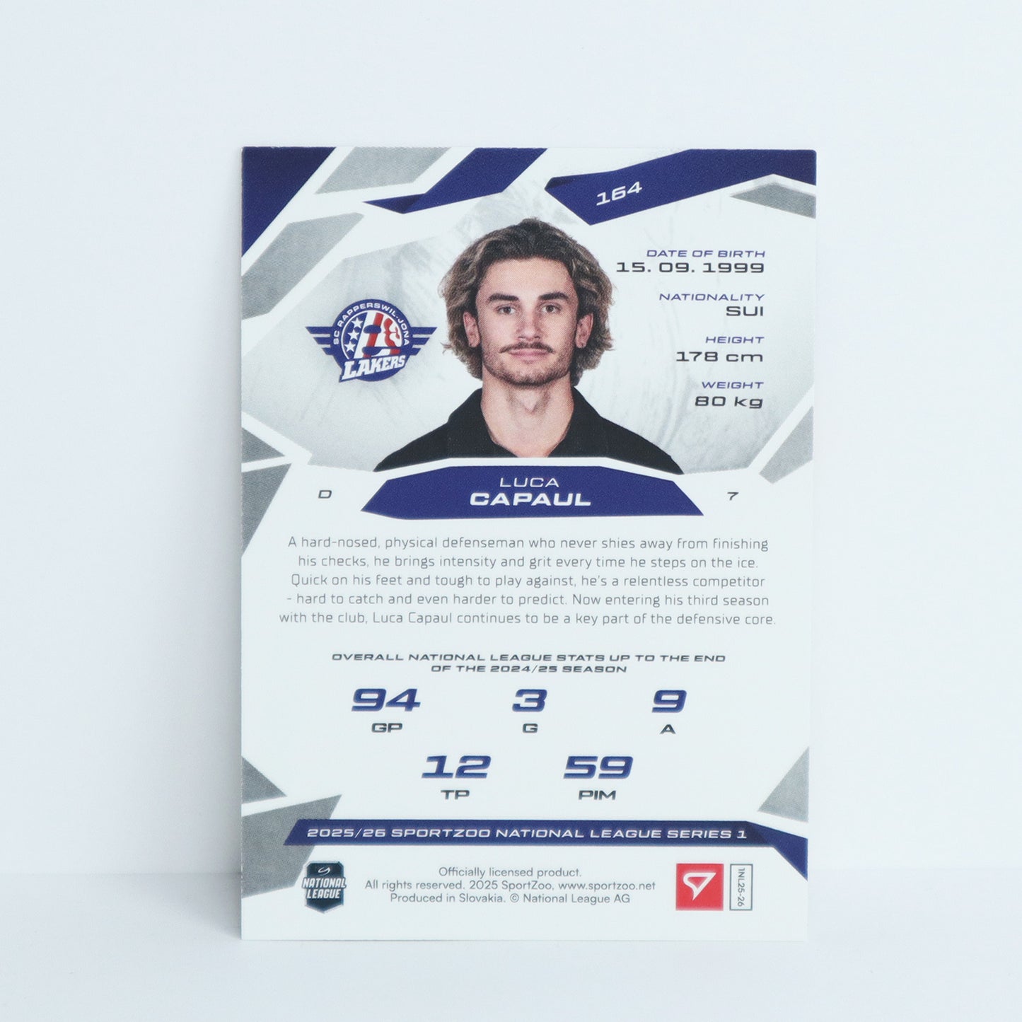 164 - SCRJ - LUCA CAPAUL - BASE SET