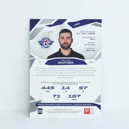 165 - SCRJ - MAURO DUFNER - BASE GREEN - 29/30