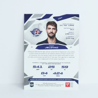 167 - SCRJ - IGOR JELOVAC - BASE SET