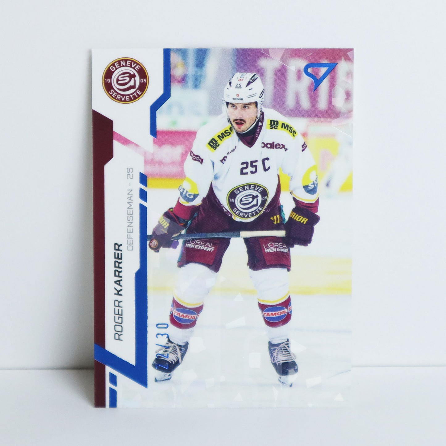 167 - GSHC - ROGER KARRER - BASE BLUE - 22/30