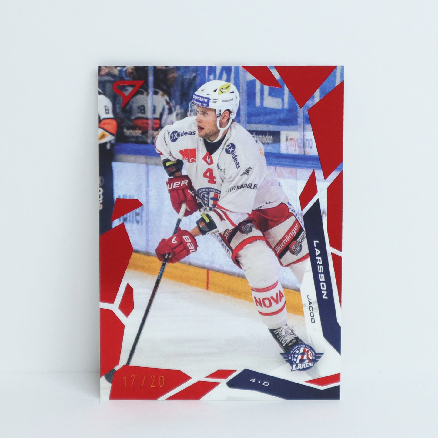 169 - SCRJ - JACOB LARSSON - BASE RED - 17/20