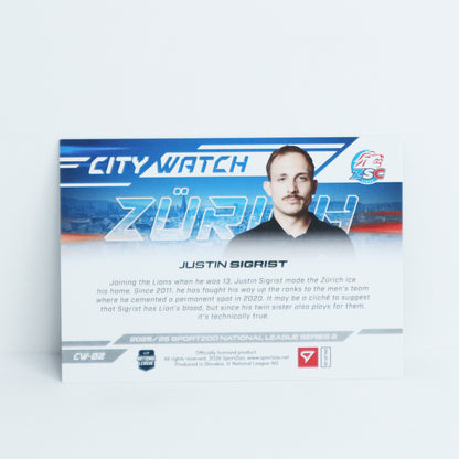 CW-02 - ZSC - JUSTIN SIGRIST - CITY WATCH COPPER - 91/95