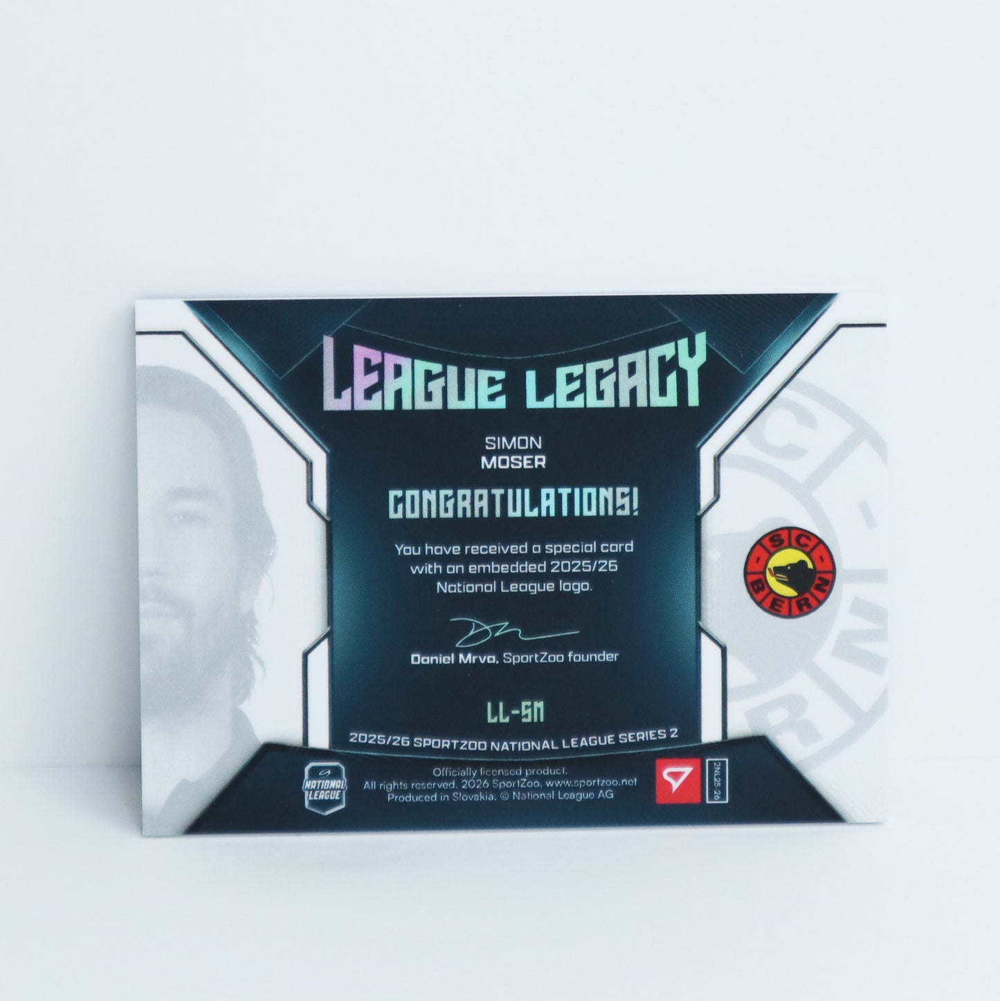 LL-SM - SCB - SIMON MOSER - LEAGUE LEGACY SILVER - 09/20