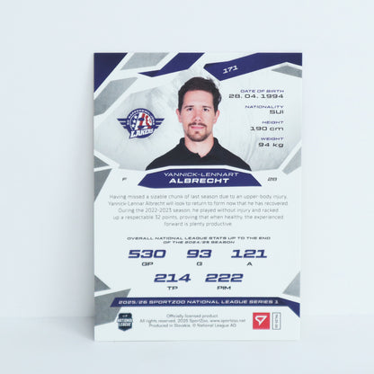 171 - SCRJ - YANNICK-LENNART ALBRECHT - BASE GOLD - 02/10