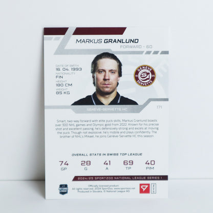 171 - GSHC - MARKUS GRANLUND - BASE GREEN