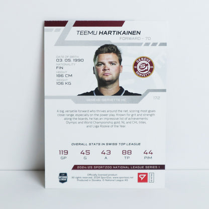 172 - GSHC - T. HARTIKAINEN - BASE PURPLE