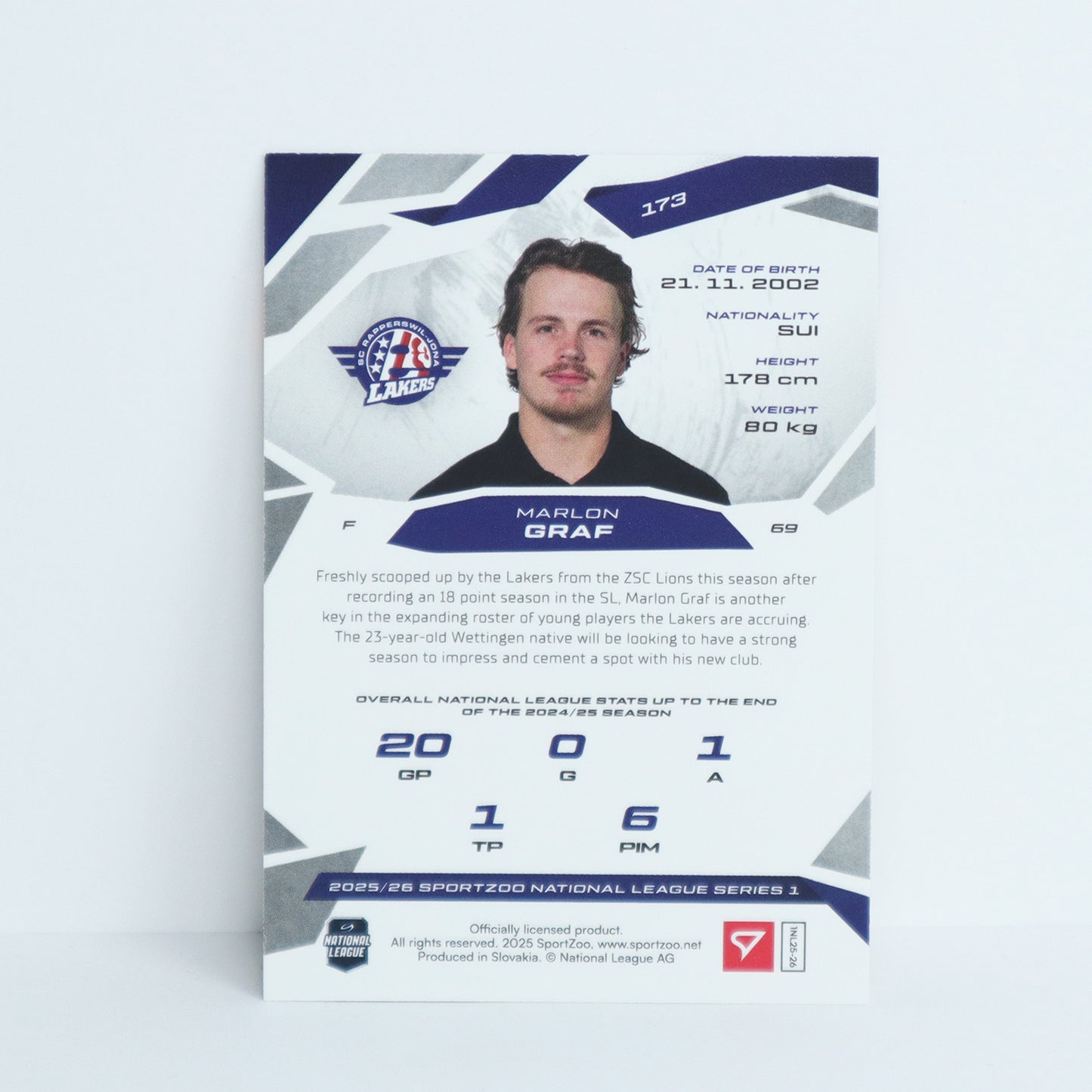 173 - SCRJ - MARLON GRAF - BASE SET