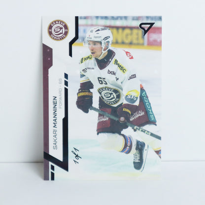 177 - GSHC - SAKARI MANNINEN - BASE BLACK - 1/1