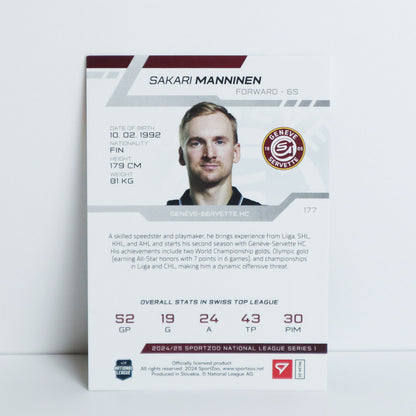 177 - GSHC - SAKARI MANNINEN - BASE GREEN