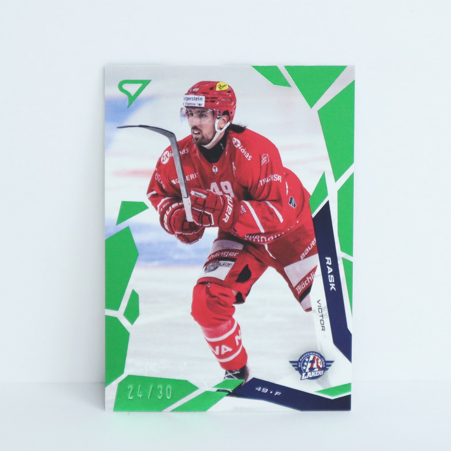 177 - SCRJ - VICTOR RASK - BASE GREEN - 24/30
