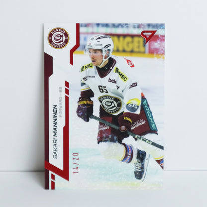 177 - GSHC - SAKARI MANNINEN - BASE RED - 14/20