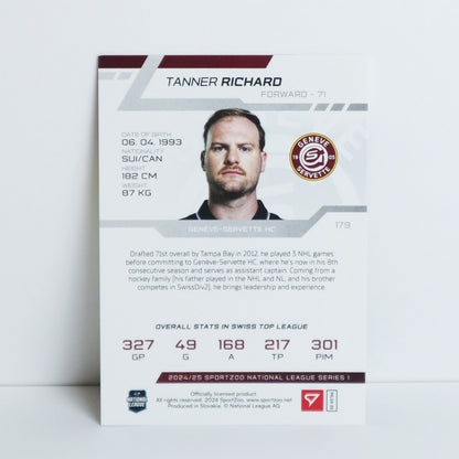 179 - GSHC - TANNER RICHARD - BASE GREEN